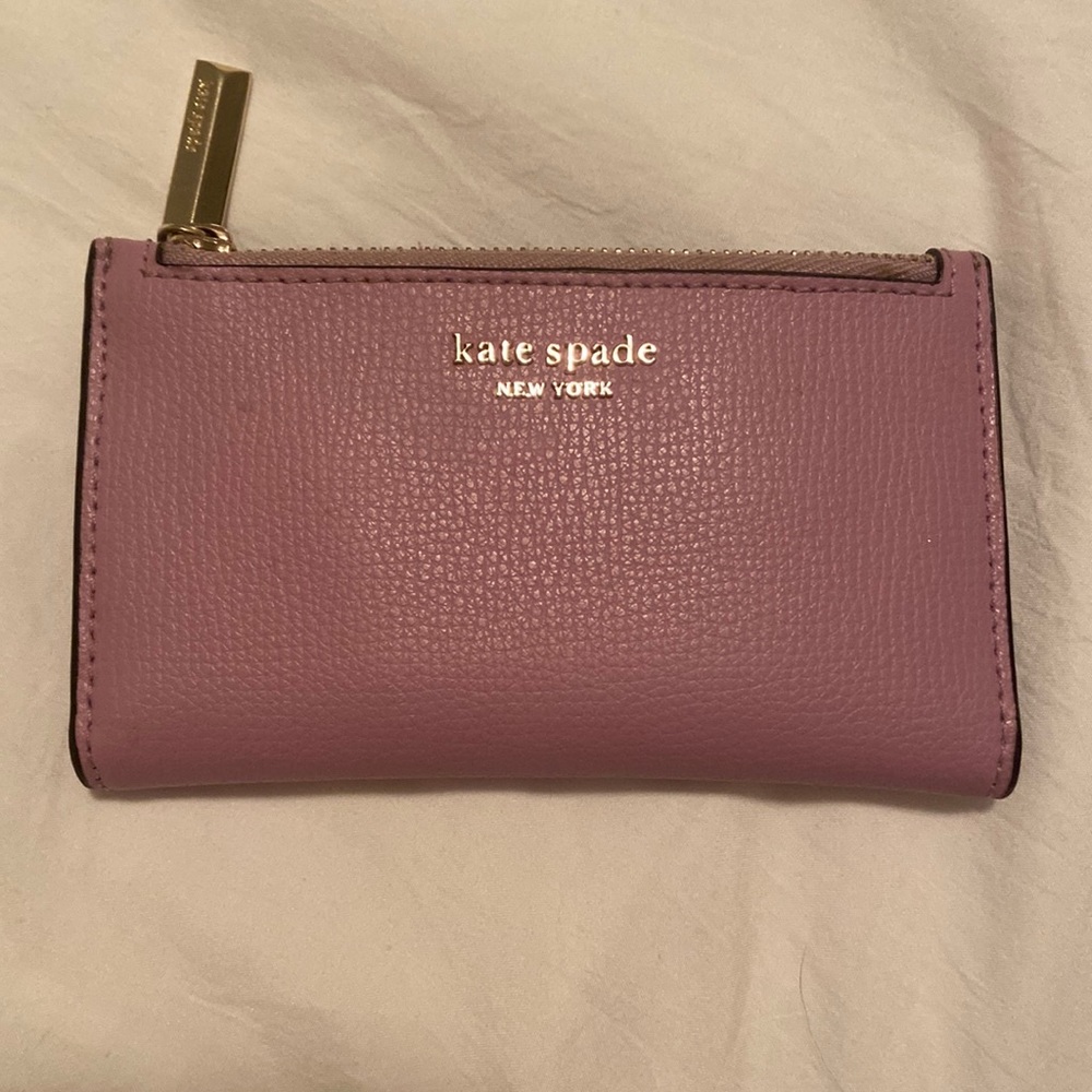 Purple Kate Spade Sylvia Bifold Wallet
